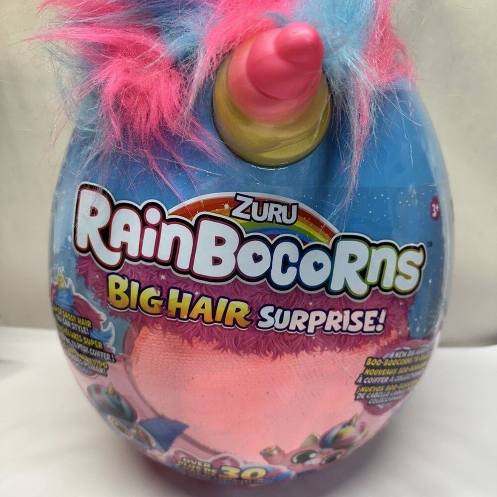 Rainbocorns Big Hair Surprise New